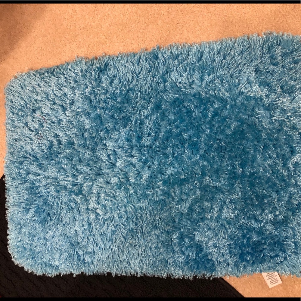 Blue rug